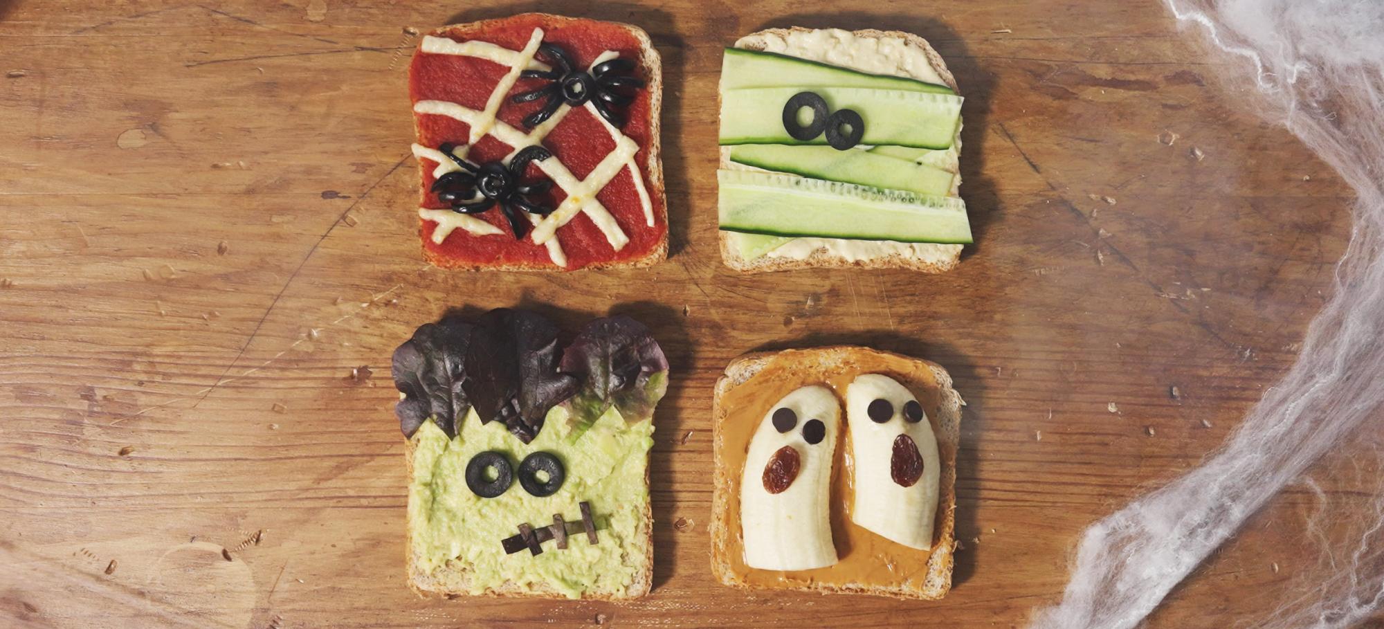 Toasts d'Halloween