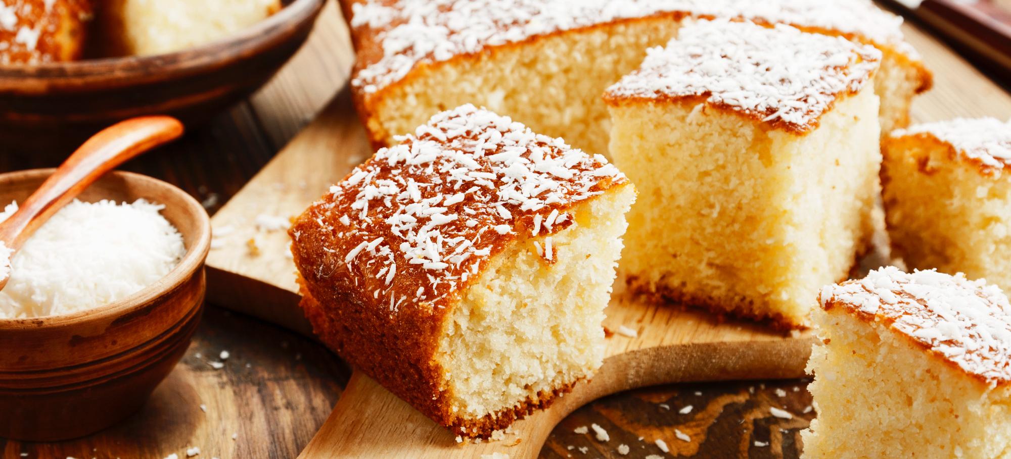 Gâteau noix de coco végétarien