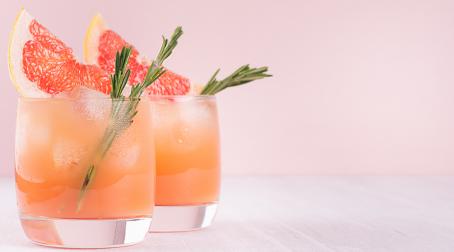 Cocktail marquisette rosé 