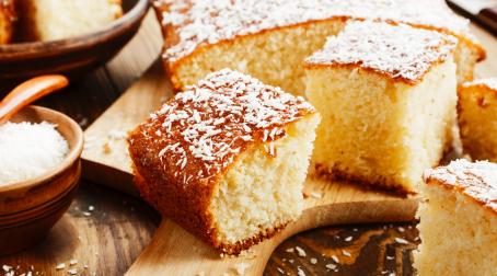 Gâteau noix de coco végétarien