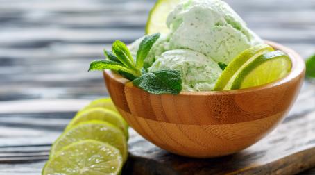 glace, recettes glaces, glaces originales, mojito, menthe, alcool, glace,