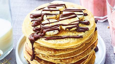 pancakes bananes chocolat recette facile gourmande mes recettes