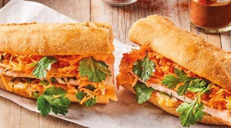 sandwich façon banh mi bio sandwich façon banh mi bio recette facile