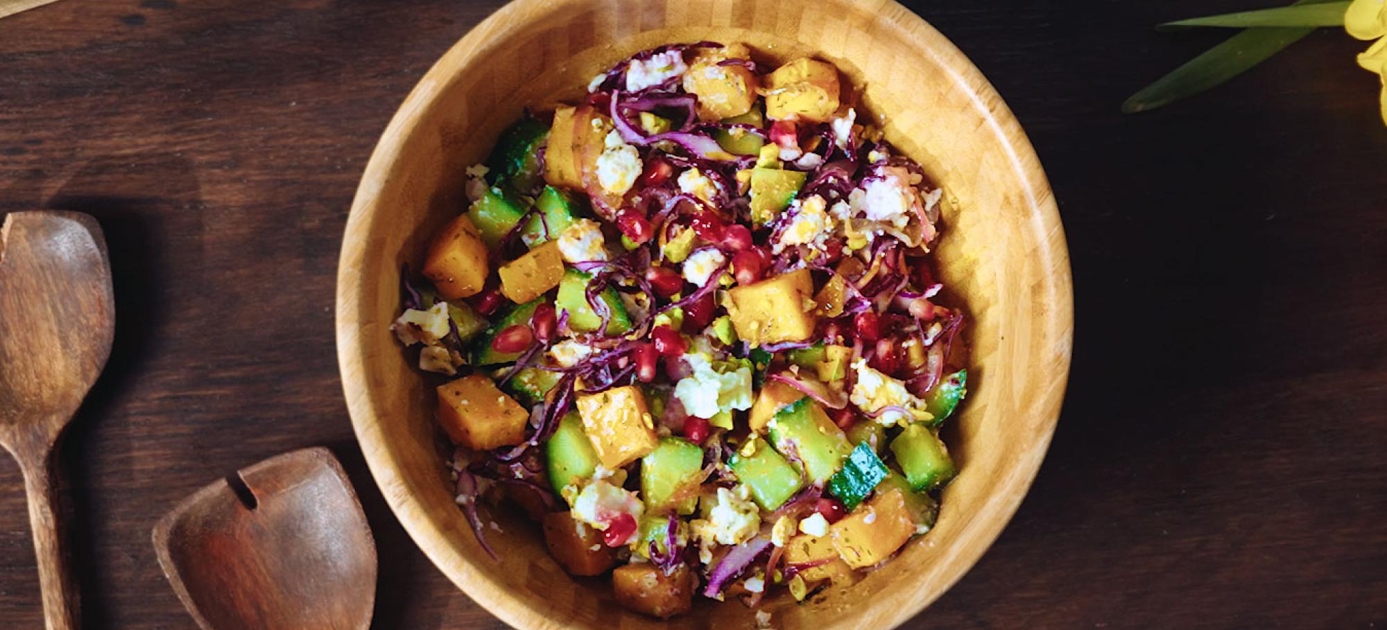 Bowl gourmand légumes & feta Bowl gourmand légumes & feta