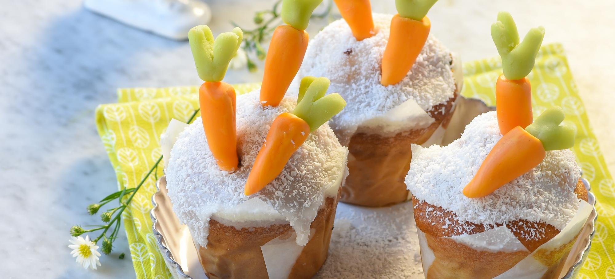 Cupcakes coco carotte