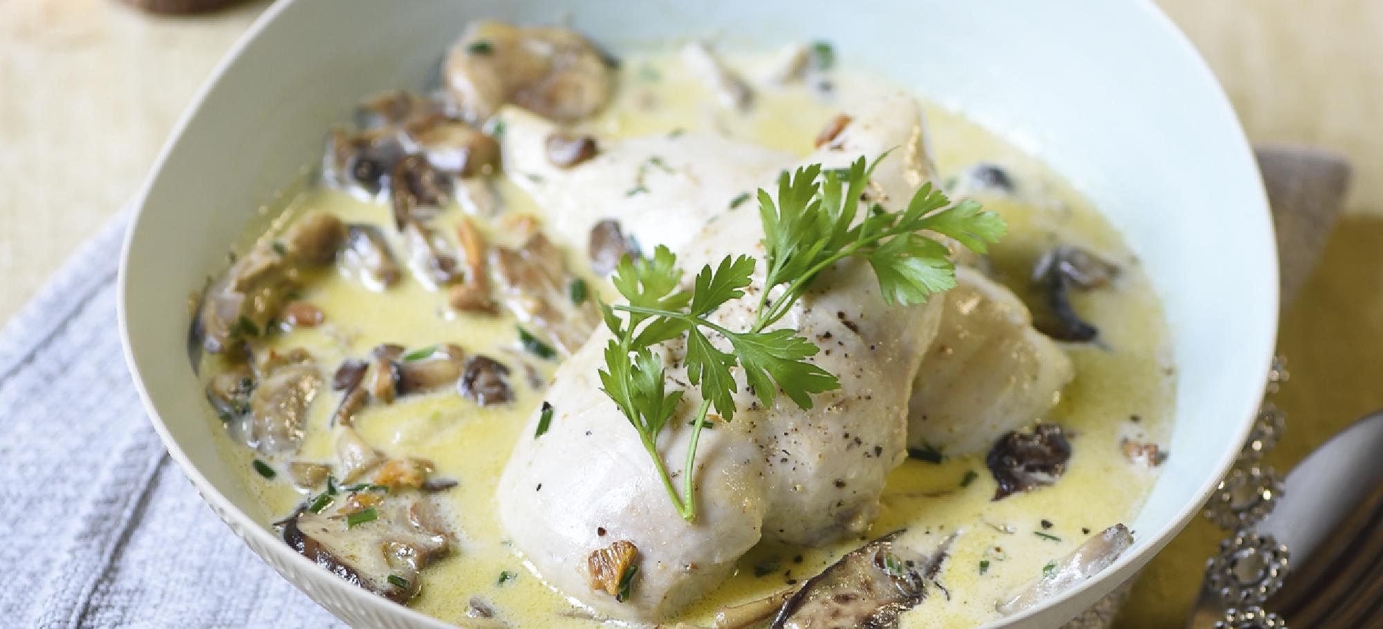 Suprêmes De Volaille Et Champignons à La Crème | Mes Recettes