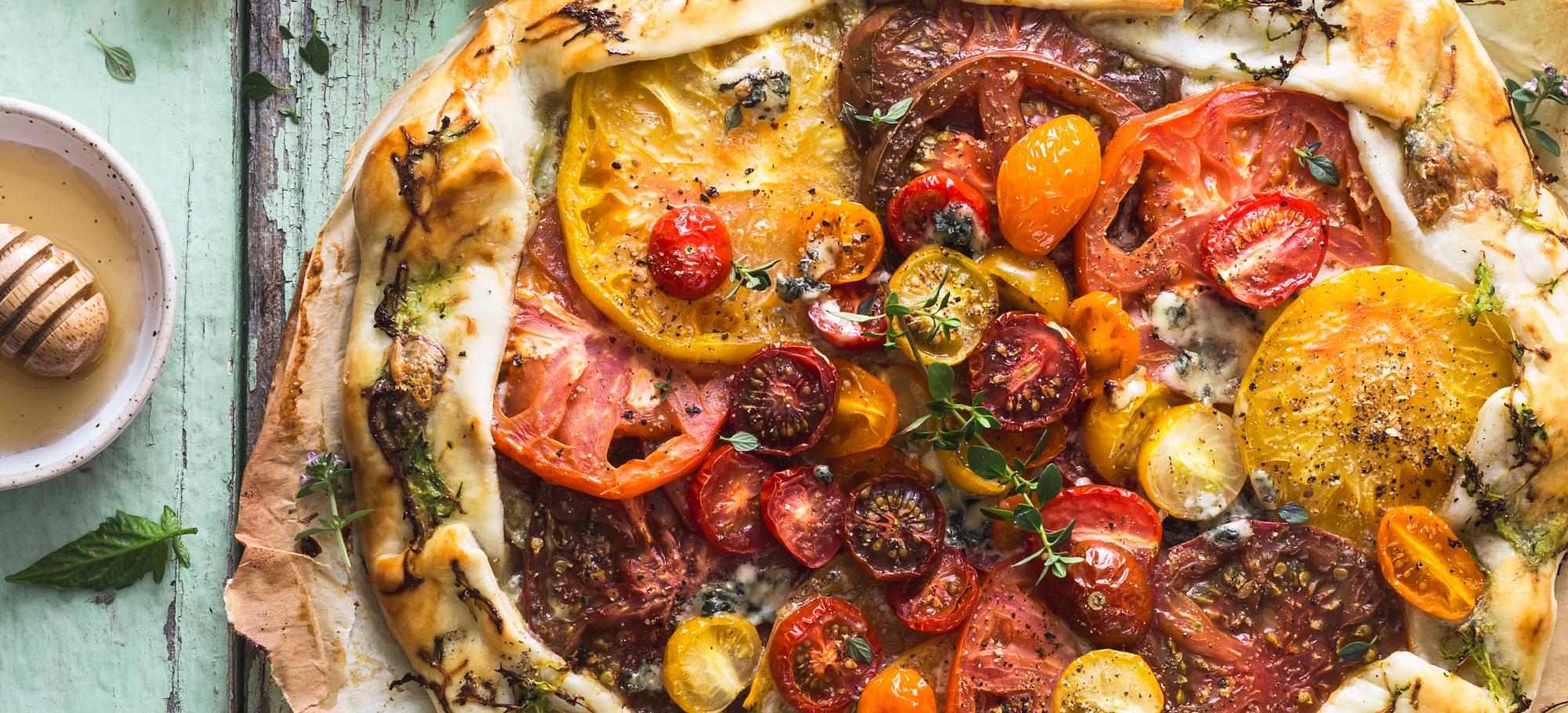 Tarte aux légumes d’été