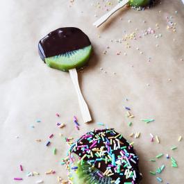 Recette de glace kiwi chocolat