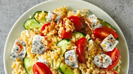 Salade de blé au roquefort