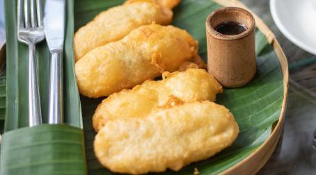 Beignets de banane façon asiatique 