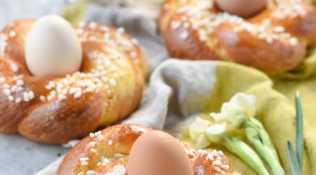 Petites brioches de Pâques recette 