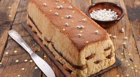 Bûche au tiramisù Bûche au tiramisù