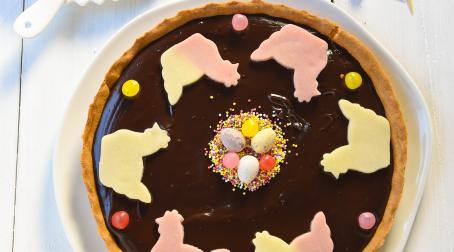 tarte au chooclat, paques, chocolat paques, 