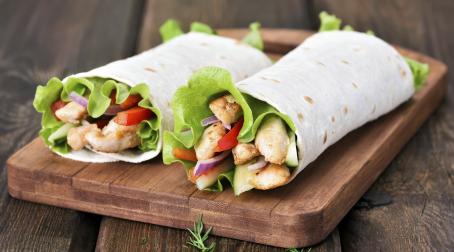 Wrap au poulet